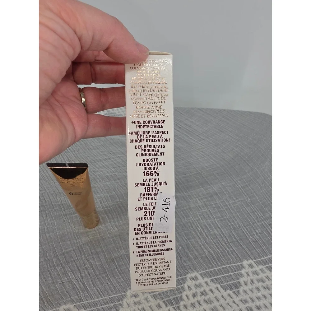 Charlotte Tilbury Beautiful Skin Foundation 6 Neutral 30ml Medium Coverage
